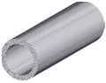 Rør aluminium Ø16 mm × 100 cm